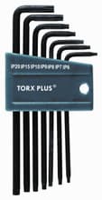 7pc Torx Plus L-Key Long Arm Set, IP6-IP20, Wiha 36690