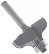 Ogee Bit, 5/32 Radius, 1-1/8 Dia, 1/2 Cut Length, 1/4 Shank, Southeast Tool SE3220