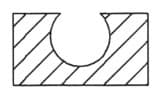 Plunge-Cutting Ball Router Bit, 1" Dia, 1/2 Shank, Southeast Tool SE1464