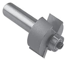 Rabbet Bit, 2 Dia, 3/4 Cut Depth, 1/2 Shank, Southeast Tool SE1962