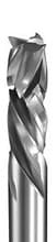 4 Flute Compression Bit, 1/2 Dia, 1-3/8 Cut Length, 1/2 Shank, Vortex 3352