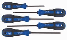5pc 3K Cushion Grip Torx Screwdriver Set, T8-T25, Wiha 45593