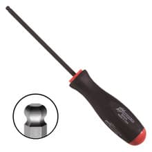 10mm Ball Hex Driver, Custom Length, Bondhus 193176