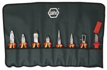 8pc Insulated Pliers/Cutters/Knife Set in Pouch, Wiha 32889