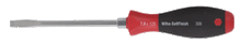 SoftFinish Heavy-Duty Slotted Screwdriver, 8.0x150mm, Wiha 30825