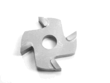 4 Wing Drawer Slot Cutter, .250 Kerf, 1-1/4 Dia, 5/16 Bore, Southeast Tool SDR250-4