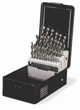 15pc 3/8 Reduced Shank Drill Set, 1/16-1/2 by 32nds, ThunderBit, Premium Grade HSS, Triumph 099104
