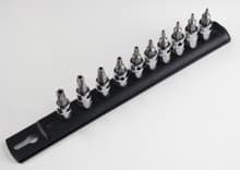 10pc Security Torx Socket Set, T7s-T40s, Wiha 70195