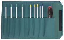 10pc Drive-Loc VI Slotted/Phillips/Torx/Hex Screwdriver Set, Wiha 28199
