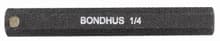 1/4" Hex Bit, 2" w/o Socket, Bondhus 33212