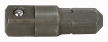 1/4" Hex to 3/8" Drive Socket Adapter, 30mm OAL, Wiha 72115