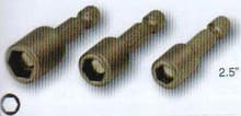 3pc NutSetter Set, 1/4, 5/16, 3/8 x 2.1'', Wiha 70490