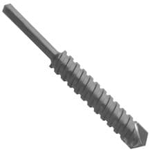 Masonry Drill, Size 3/8"x6", High Helix, Reduced Shank, Triumph 038225