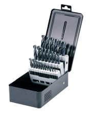 29pc Screw Machine Drill Set, 1/16"-1/2" by 64ths, Heavy Duty, HSS, Triumph 090569