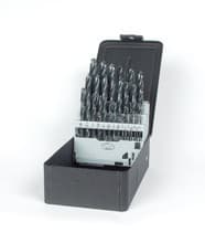 15pc 3/8 Reduced Shank Drill Set, 1/16-1/2 by 32nds, General Purpose, HSS, Triumph 099812