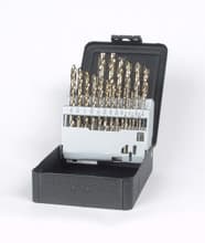 21pc Jobber Drill Set, 1/16-3/8 by 64ths, Heavy Duty, Cobalt, Triumph 099825