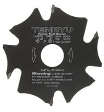 Power Tool Saw Blade, 4" Dia, 6T, 0.157" Kerf, 22mm Arbor, Tenryu PT-10006-2