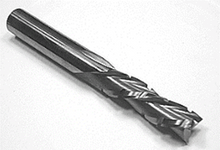 3 Flute Chipbreaker Upcut Bit, 1/2 Dia, 2" Cut Length, 1/2 Shank, Southeast Tool SRU465TCB