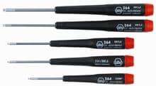 5pc Precision Ball End Hex Metric Driver Set, 1.3-3.0mm, Wiha 26491