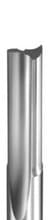 O-Flute Bit, 2 Flute, 3/16 Dia, 3/8 Cut Length, 1/4 Shank, Vortex 5518