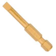 Slotted TiN Power Bit, 5/16" x 2", Felo 30798
