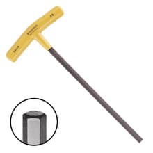 1/2" Hex T-Handle, 6" Length, Bondhus 15216