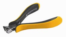 Oblique Angled ESD Safe Short Head Semi Flush Cutter, 29deg, Wiha 32726