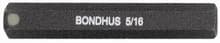 5/16" Hex Bit, 2" w/o Socket, Bondhus 33213