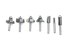 7 pc Router Bit Set, 1/4 Shank, Whiteside 402