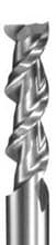 2 Flute High Helix Foam Bit, 1/2 Dia, 1-3/4 Cut Length, 1/2 Shank, Vortex 4160