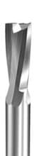 2 Flute Low Helix Upcut Finisher, 1/2 Dia, 1" Cut Length, 1/2", Shank, Vortex 4245