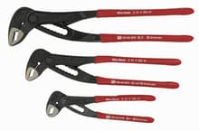 3pc Adjustable Water Pump Pliers Set, Wiha 32670
