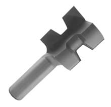 Wedge Tongue Bit, 1/2 to 1-1/8 Material, 1/2 Shank, Southeast Tool SE3370A