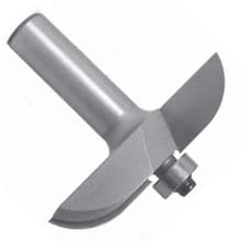 2 Wing Raised Panel Bit, Straight, 2-1/2 Dia, 1" Cut Length, 1/2 Shank, Southeast Tool SE5952