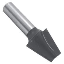 Bevel Bit, 1" Dia, 15deg, 1-1/8 Cut Length, 1/2 Shank, Southeast Tool SE2956