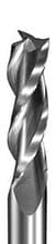 LH 3 Flute Upcut Finisher, 3/8 Dia, 1-1/4 Cut Length, 3/8 Shank, Vortex 1840L