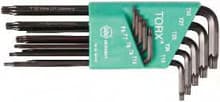 10pc MagicSpring Torx Long L-Key Set, T6-T40, Wiha 37192