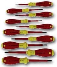 10pc Insulated Torx Screwdriver Set, T6 - T30, Wiha 32592