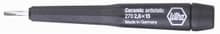 Precision Ceramic Slotted Screwdriver 1.3mm, Wiha 27013