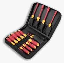 15pc Insulated Slotted/Philips/Nut Driver Set, Wiha 32190