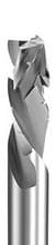3 Flute Chipbreaker Compression Bit, 1/2 Dia, 1-3/8 Cut Length, 1/2", Shank, Vortex 3252C