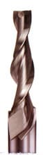 Taper, Upcut Bit, 3/4 Dia, 2-1/2 Cut Length, 3/4 Shank, Vortex 8534