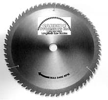Miter Box Saw Blade, 10" Dia, 40T, .131 Kerf, 5/8 Arbor, World's Best 37261