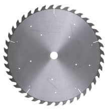 Industrial Blade Saw Blade, 14" Dia, 40T, 0.157" Kerf, 1" Arbor, Tenryu IW-35540D2