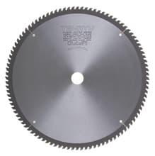 Plastic Cutter Saw Blade, 12" Dia, 100T, 0.110" Kerf, 1" Arbor, Tenryu PC-305100CB