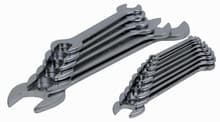 15pc Open End Wrench Set 6-50mm, Wiha 35092