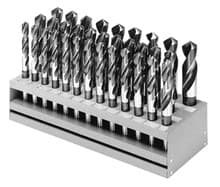 33pc Silver & Deming Drill Set, 1/2-1" by 64ths, ThunderBit, Premium Grade HSS, Triumph 090593