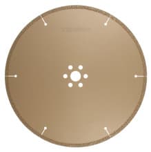 Tenryu Super Diamond Saw Blade, 14" Dia, .132" Kerf, 1"+Bushings Arbor, Tenryu TSD-355D