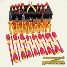 31pc Insulated Master Electrician Tool Set, Wiha 32896