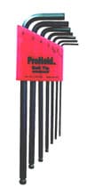7pc ProHold Ball Hex Key Set, 1.5-6mm, Bondhus 74992